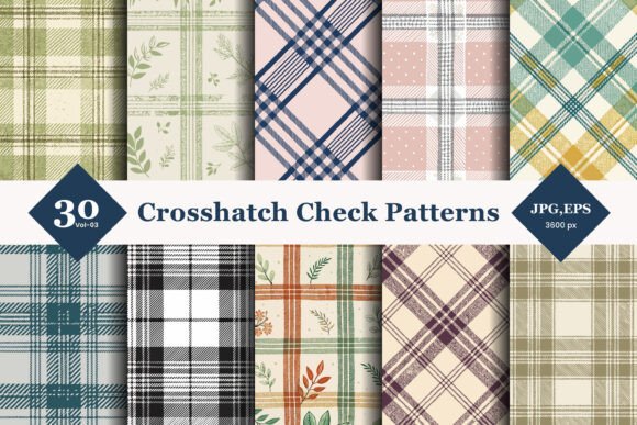 Crosshatch Check Seamless Patterns 03: A Comprehensive Guide