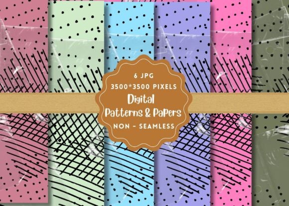 Dots and Lines Digital Paper Patterns: A Strategic Tool for Creative and Business Goals