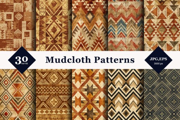 Evaluating Mudcloth Style Seamless Patterns 02: A Deep Dive into Traditional African Design Assets