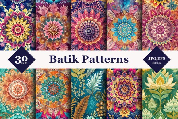 Integrating Batik Style Seamless Patterns 01 into Professional Design Workflows