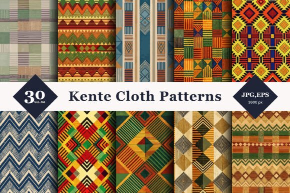 Kente Cloth Seamless Patterns 04: Strategic Applications for Authentic Branding and Design